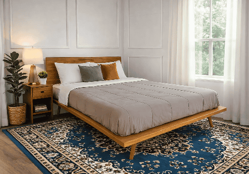 Astoria Platform Double Bed and Mattress 6" Combo